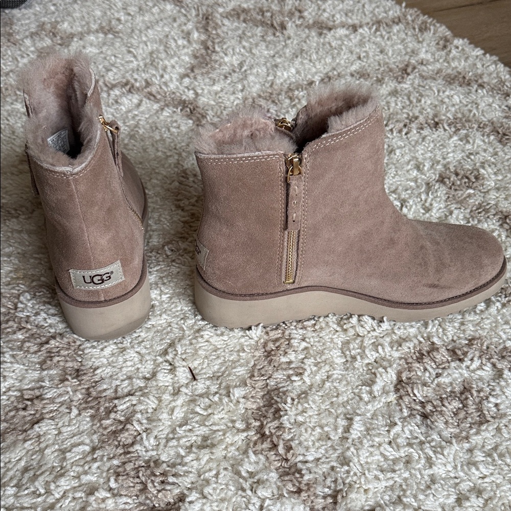 UGG Women's Brown Suede Winter Boots